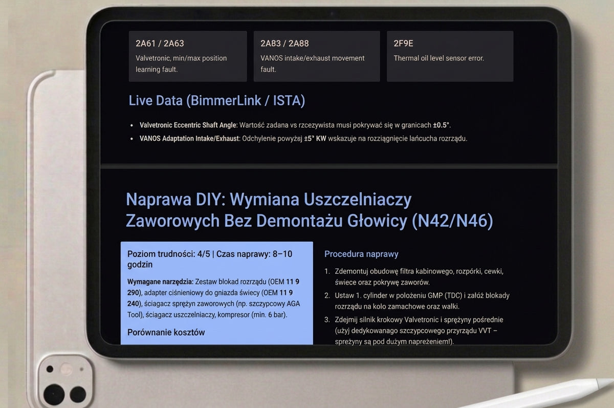 BMW Classic – Kompleksowy Poradnik Diagnostyki i Serwisu